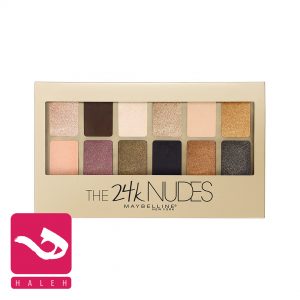 maybelline-the-24-karat-nudes-eyeshadow-palette-پالت-سایه-نود-میبلین