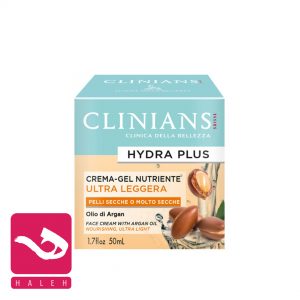 clinians-crema-viso-hydra-gel-nutriente-oil-and-argan-ژل-کرم-هیدرا-پلاس-مغذی-حاوی-آرگان-کلینیانس