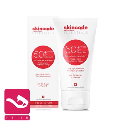 skincode-essentials-sun-protection-face-lotion-spf-50-100-ml-لوسیون-ضدآفتاب-فاقد-چربی-اسکین-کد