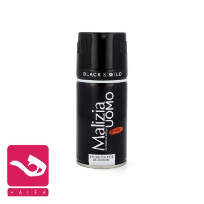 malizia-uomo-black-wild-deodorant-body-spray-150ml-black-wild-اسپری-بدن-مالزیا-مدل