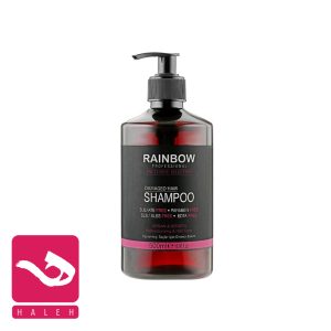 Rainbow-Professional-Exclusive-Colored-Hair-شامپو-رینبو-آرگان-کراتین-پمپی-500-میل