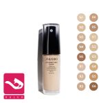 کرم-پودر-شیسیدو-shiseido-synchro-skin-luminizing-fluid-foundation-هاله-اسپارکل