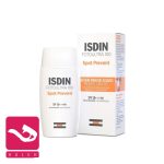 کرم-ضد-آفتاب-ضد-لک-ایزدین-isdin-spot-prevent-spf-50-هاله-اسپارکل-کاور