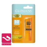 -استیک-ضد-آفتاب-و-ضد-چروک-کلینیانس-clinians-protective-sun-stick-for-sensitive-areas-spf50+-هاله-اسپارکل-کاور
