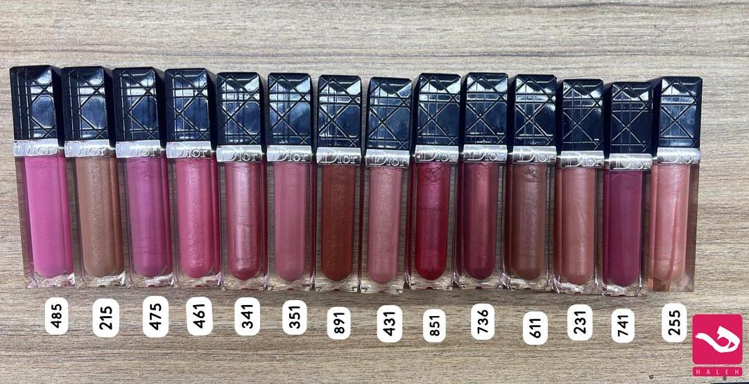 تستر-رژ-لب-مایع-براق-کرمی-دیور-rouge-dior-creme-de-gloss-هاله-اسپارکل-sample