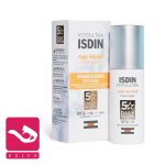 کرم-ضد-آفتاب-ایج-ریپیر-ایزدین-isdin-age-repair-fusion-water-spf-50+-هاله-اسپارکل-کاور